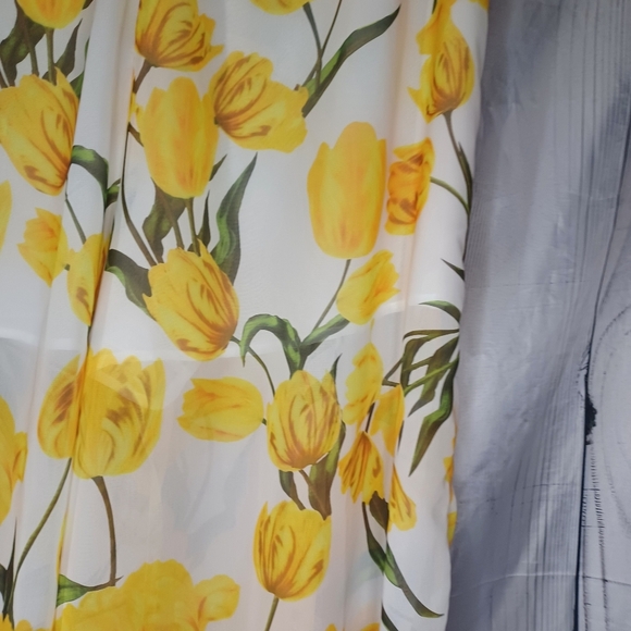 Fashion Nova She A Good One Floral Yellow and White Sheer Pants - Picture 15 of 16